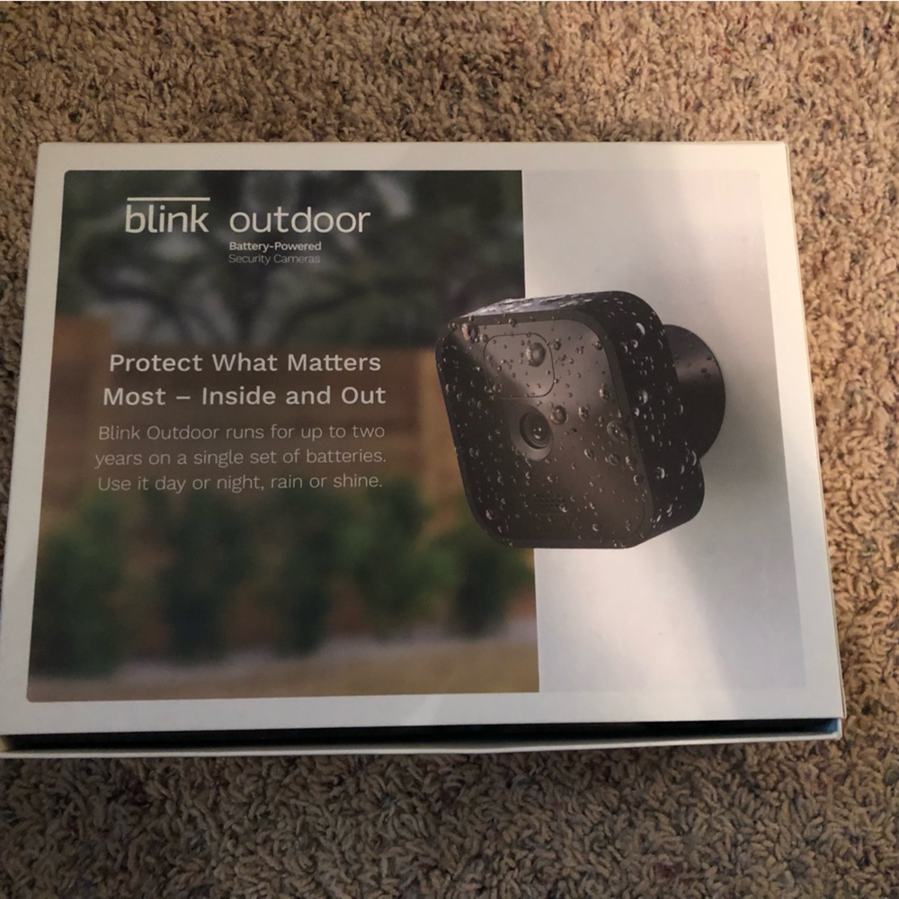 Blink outdoor cameras 5 pack